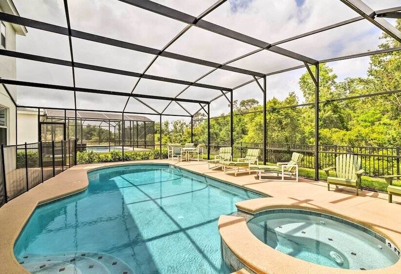 Home W/ Private Pool & Spa: 8 Mi To Disney