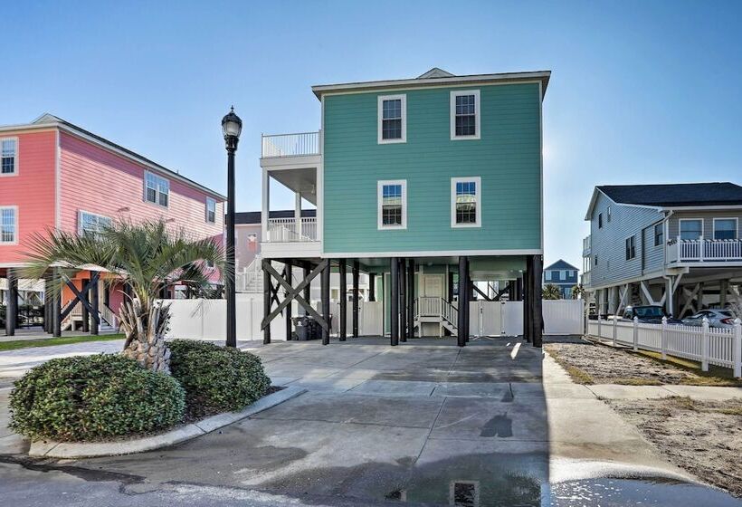 Spacious Murrells Inlet Hub W/ Pool, Walk To Shore