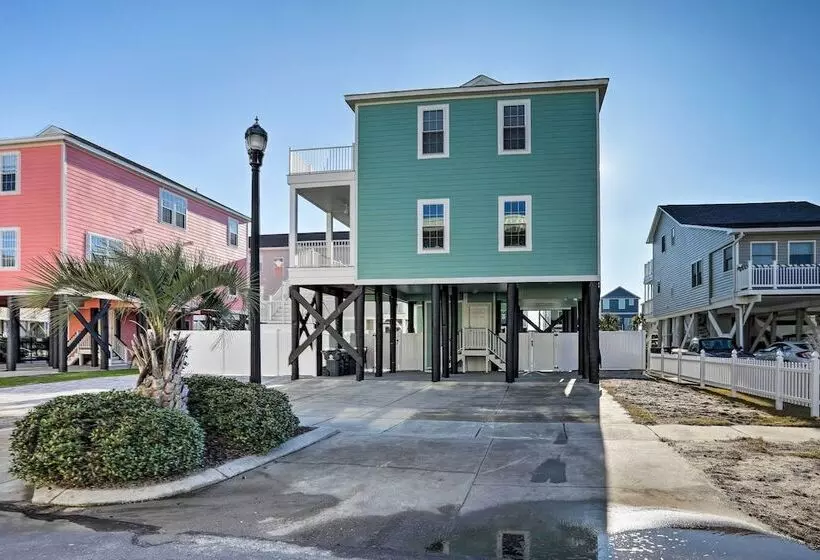 Spacious Murrells Inlet Hub W/ Pool, Walk To Shore
