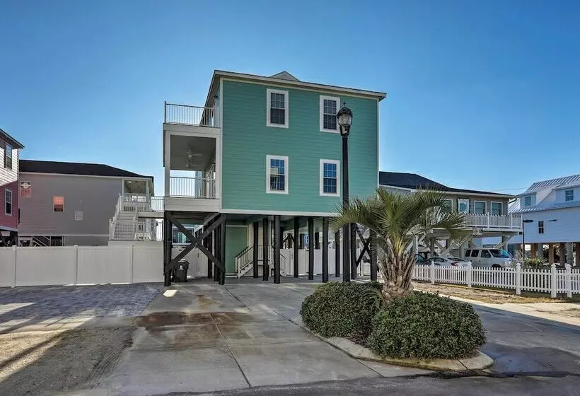 Spacious Murrells Inlet Hub W/ Pool, Walk To Shore