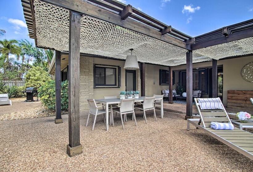 2 Mi To Beach: Updated & Private Oakland Park Gem!