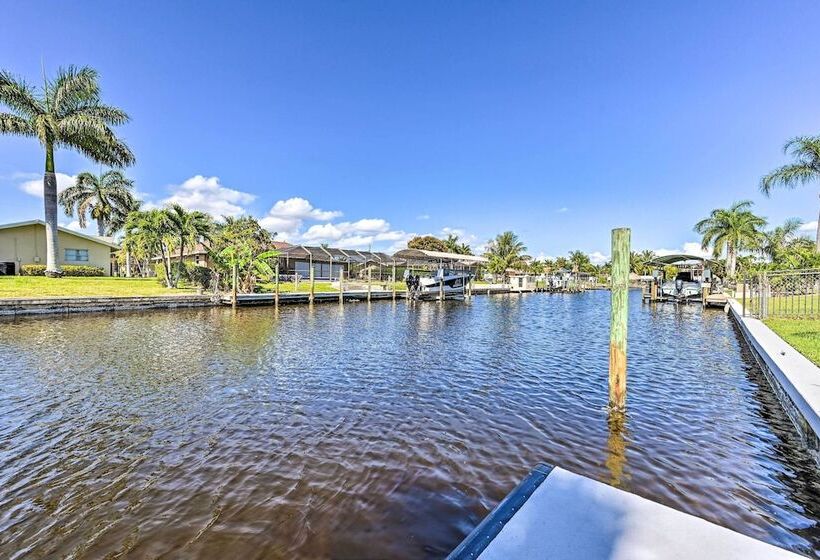 Waterfront Cape Coral Retreat With Boat Access!
