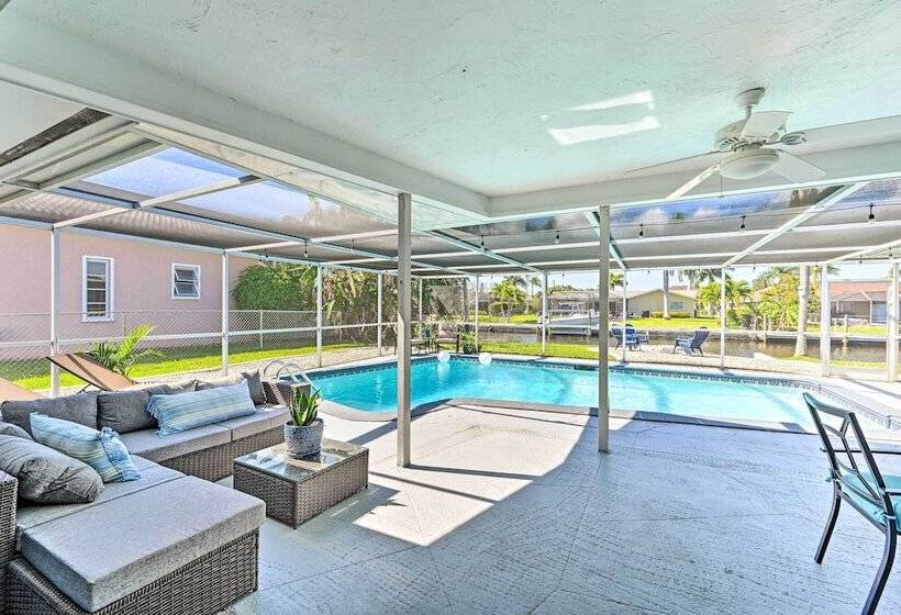Waterfront Cape Coral Retreat With Boat Access!