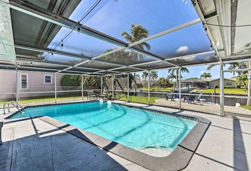 Waterfront Cape Coral Retreat With Boat Access!