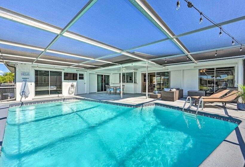 Waterfront Cape Coral Retreat With Boat Access!