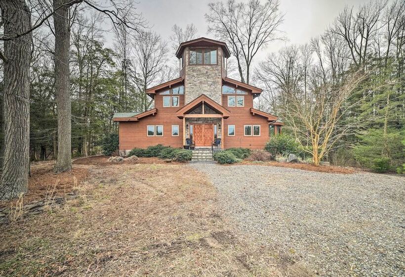 Waterfront Cottage W/ Fishing Dock & Fireplace!