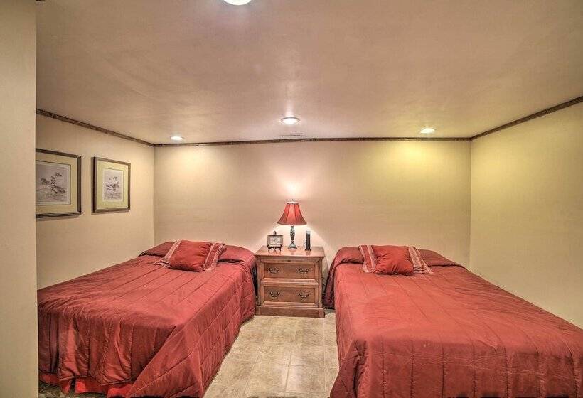 Waterfront Cottage W/ Fishing Dock & Fireplace!