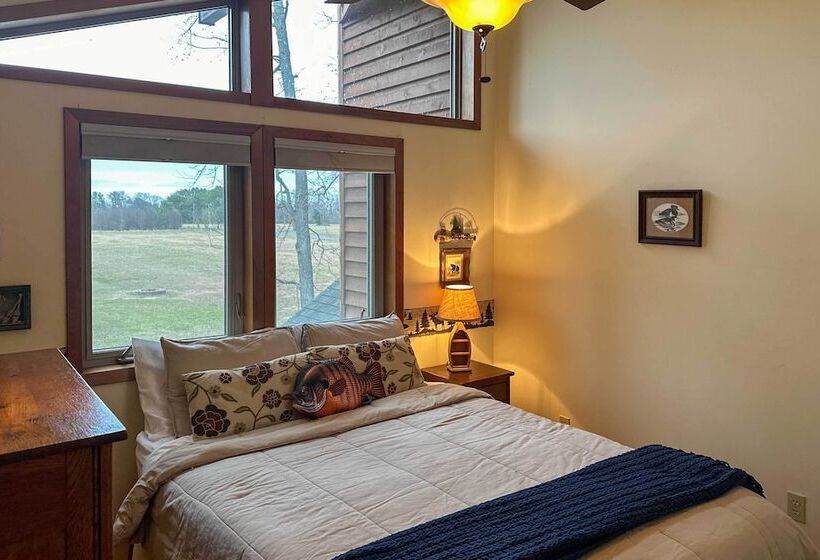 Waterfront Cottage W/ Fishing Dock & Fireplace!