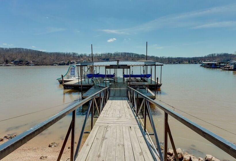 Waterfront Lake Of The Ozarks Home W/ Private Dock