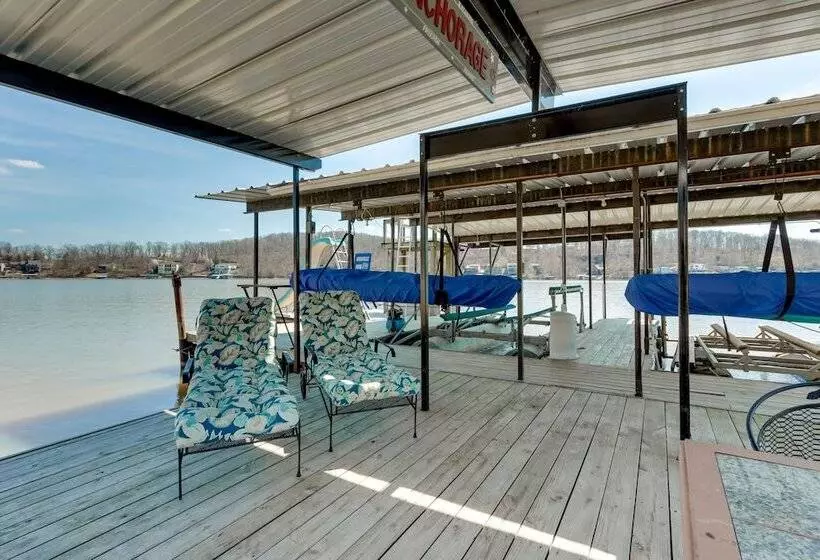 Waterfront Lake Of The Ozarks Home W/ Private Dock