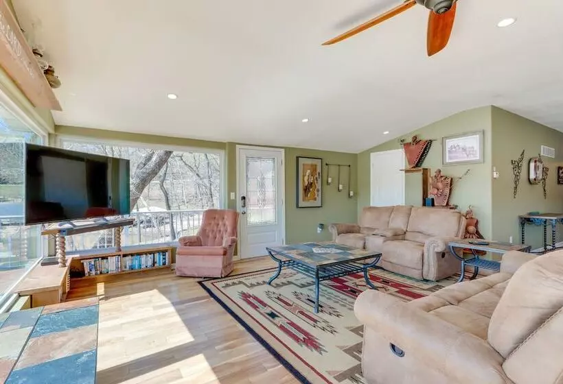 Waterfront Lake Of The Ozarks Home W/ Private Dock