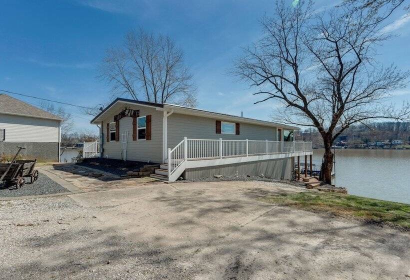 Waterfront Lake Of The Ozarks Home W/ Private Dock