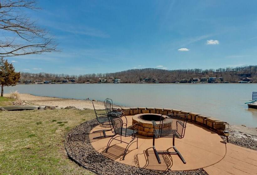 Waterfront Lake Of The Ozarks Home W/ Private Dock