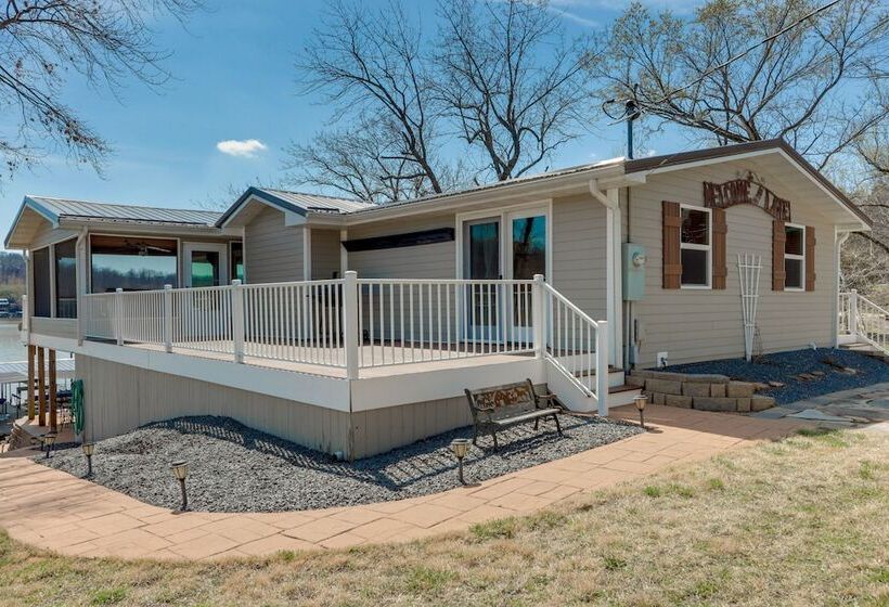 Waterfront Lake Of The Ozarks Home W/ Private Dock