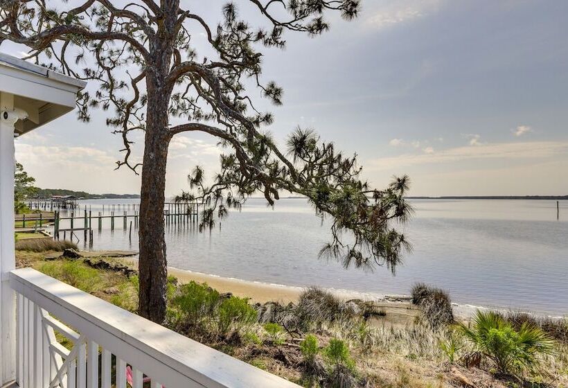 Waterfront Ochlockonee Bay Cottage W/ Views!