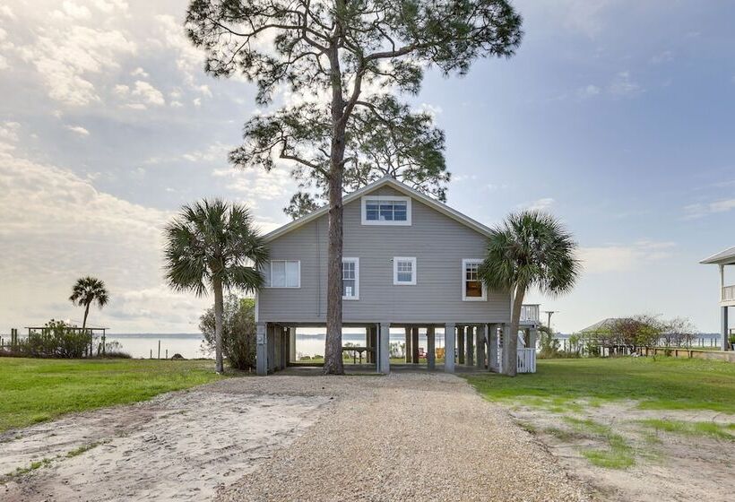 Waterfront Ochlockonee Bay Cottage W/ Views!