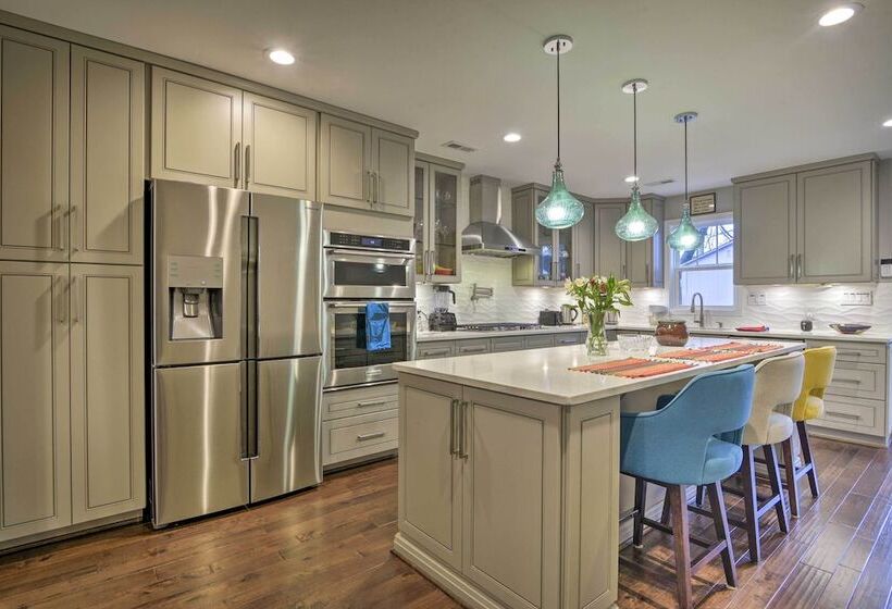 Chic, Central Downtown Duplex ~ 1 Mile To Duke!