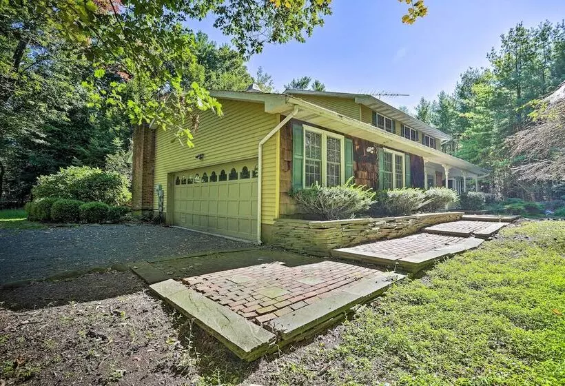 Charming Saylorsburg Retreat W/ Game Room & Patio!