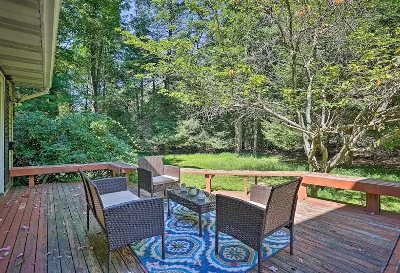 Charming Saylorsburg Retreat W/ Game Room & Patio!