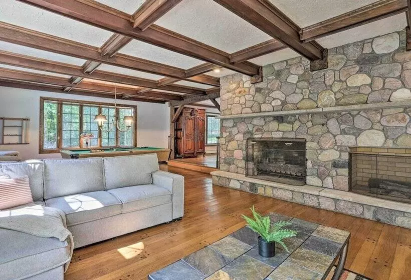 Charming Saylorsburg Retreat W/ Game Room & Patio!