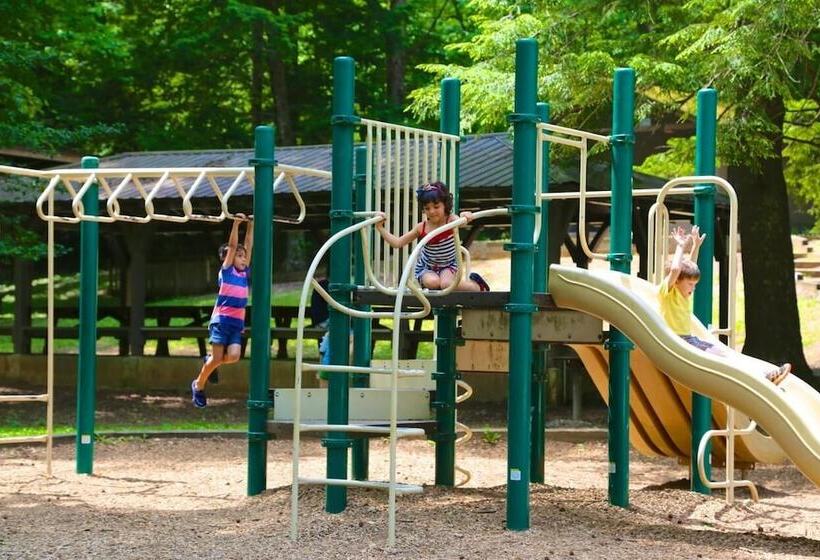 호텔 Timberline Glamping At Unicoi State Park