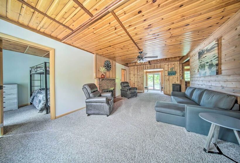 Lakefront Burton Home W/ Deck, Grill + Views!