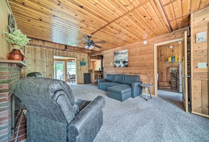 Lakefront Burton Home W/ Deck, Grill + Views!