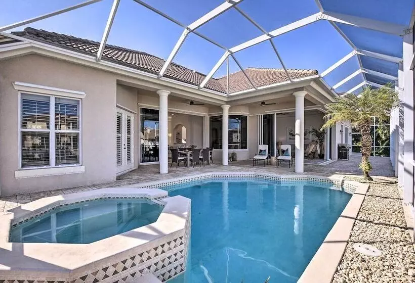 Luxury Island Oasis W/ Pool & Dock, 1 Mi To Beach!