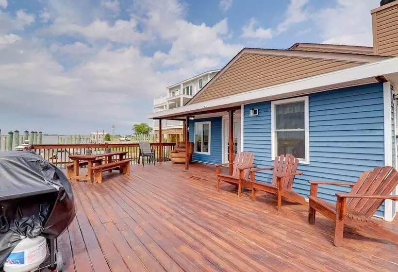 Oceanfront Milford Home W/ View & Boat Access
