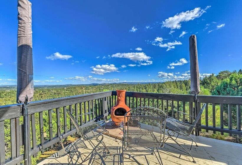 Serene Alto Cabin W/ Mountain Views & Fire Pit!