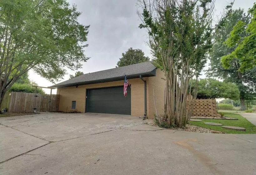 7 Mi To Lake Eucha: Home W/ Game Room In Jay!