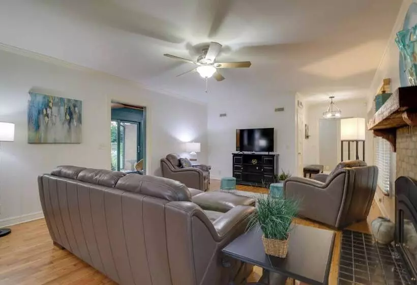 7 Mi To Lake Eucha: Home W/ Game Room In Jay!