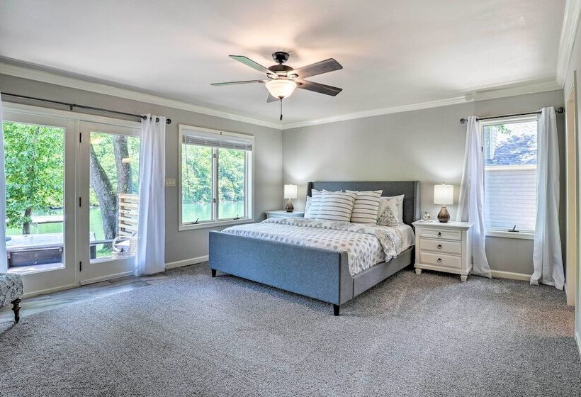 Spacious, Lakefront Home W/ Private Dock!