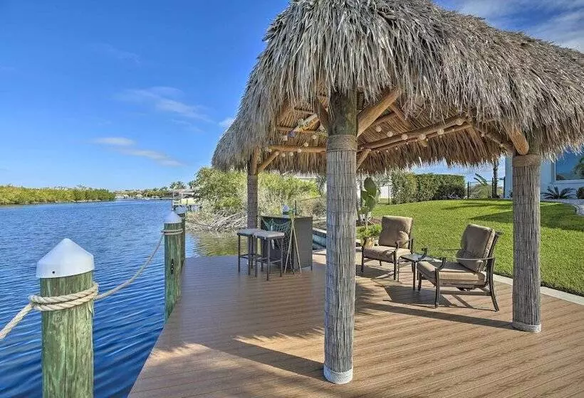 Waterfront Cape Coral Home W/ Private Dock & Lanai