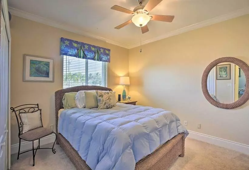 Waterfront Cape Coral Home W/ Private Dock & Lanai