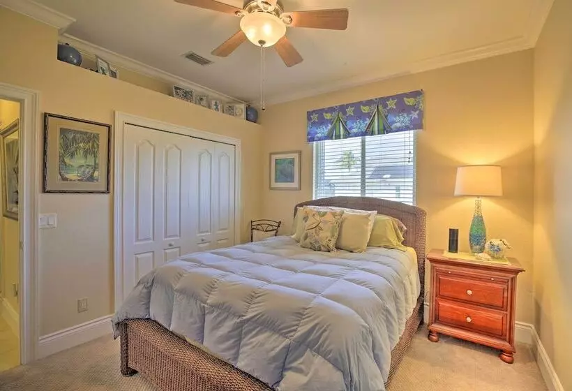 Waterfront Cape Coral Home W/ Private Dock & Lanai