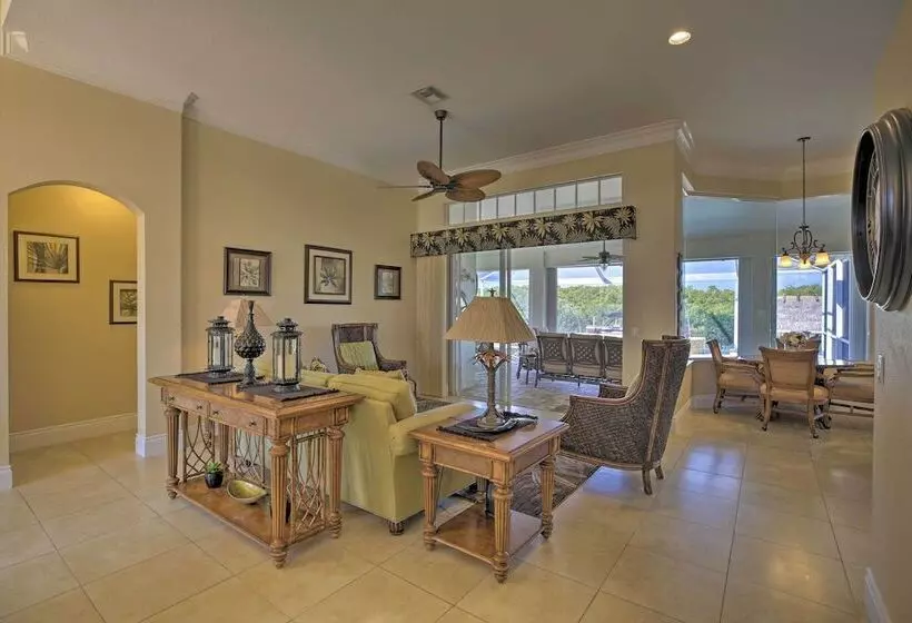Waterfront Cape Coral Home W/ Private Dock & Lanai
