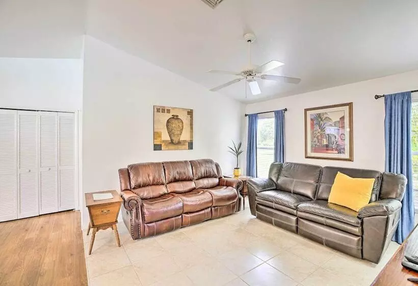 Breezy Cape Coral Oasis, Covered Lanai & Bbq