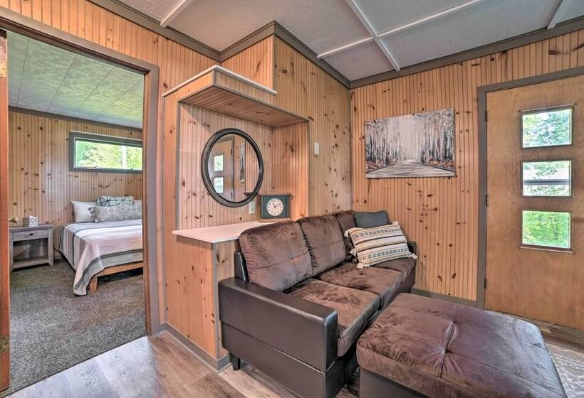 Comfy Burt Lake Abode   On Site Lake Access!