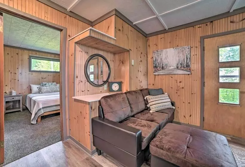 Comfy Burt Lake Abode   On Site Lake Access!