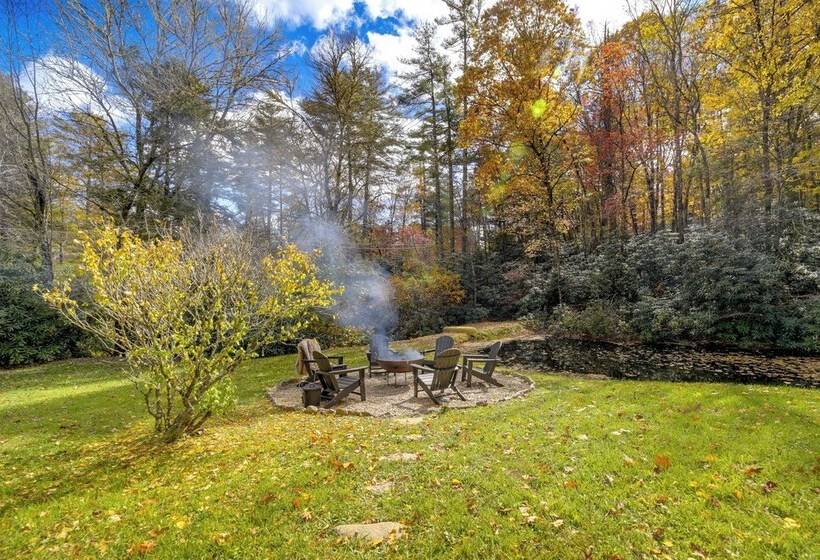Enchanting Highlands Cottage W/ Pond & Waterfall