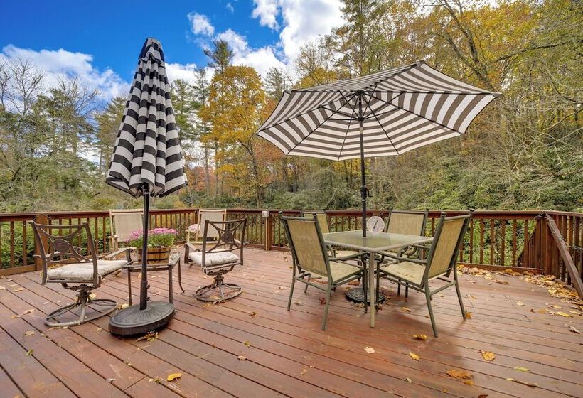 Enchanting Highlands Cottage W/ Pond & Waterfall