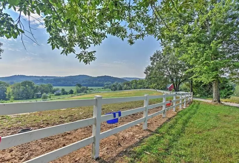 Hillside Cabin On 43 Acres W/ Private Lake & View!