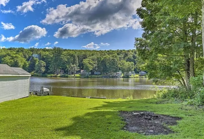 Acre Lake Chalet W/ Dock   Great For Fisherman!