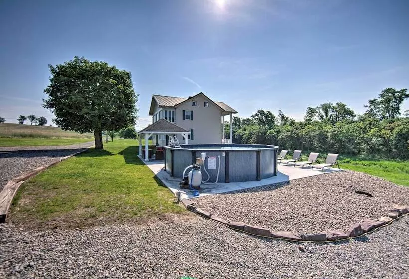 Remote Escape: Halifax Farmhouse W/ Pool & Hot Tub