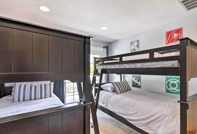 Spacious Midway Home W/ Balcony + Mtn Views!