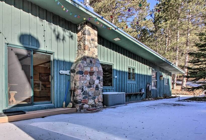 Waterfront Whitefish Lake Home W/ Dock!