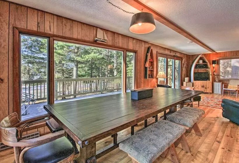 Waterfront Whitefish Lake Home W/ Dock!