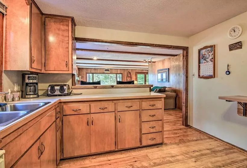 Waterfront Whitefish Lake Home W/ Dock!