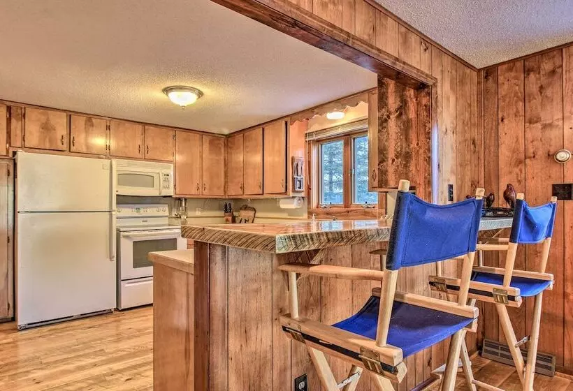 Waterfront Whitefish Lake Home W/ Dock!